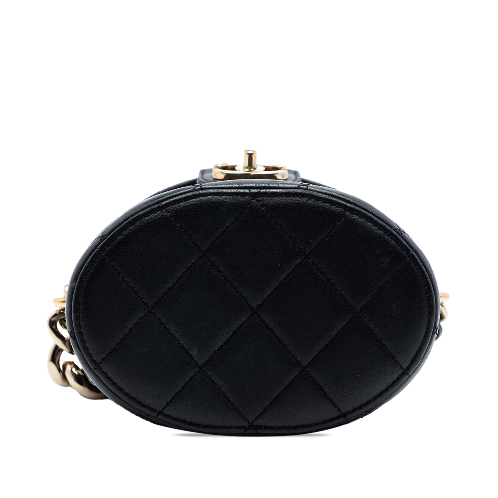 Pre-Loved Chanel CC Lambskin Elegant Chain Vanity Case - Picture 3 of 6